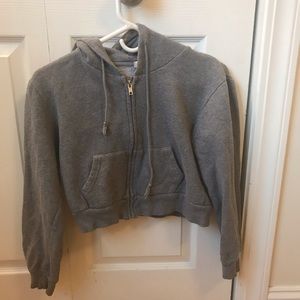 John Galt Cropped Hoodie